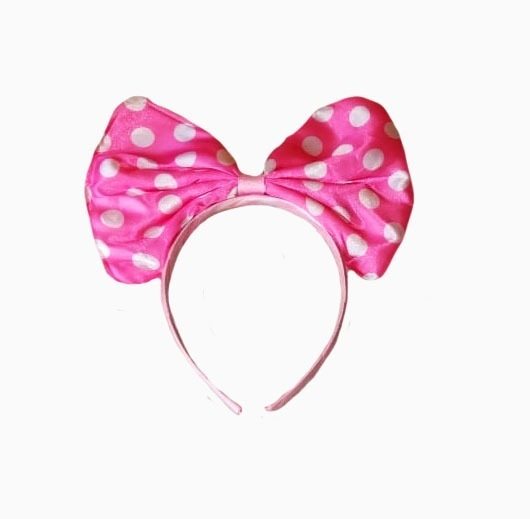 VINCHA TELA MO�O MINNIE GRANDE x 1